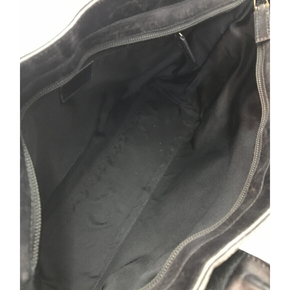 Gucci Bag Black GG Tote Canvas - Picture 3 of 6
